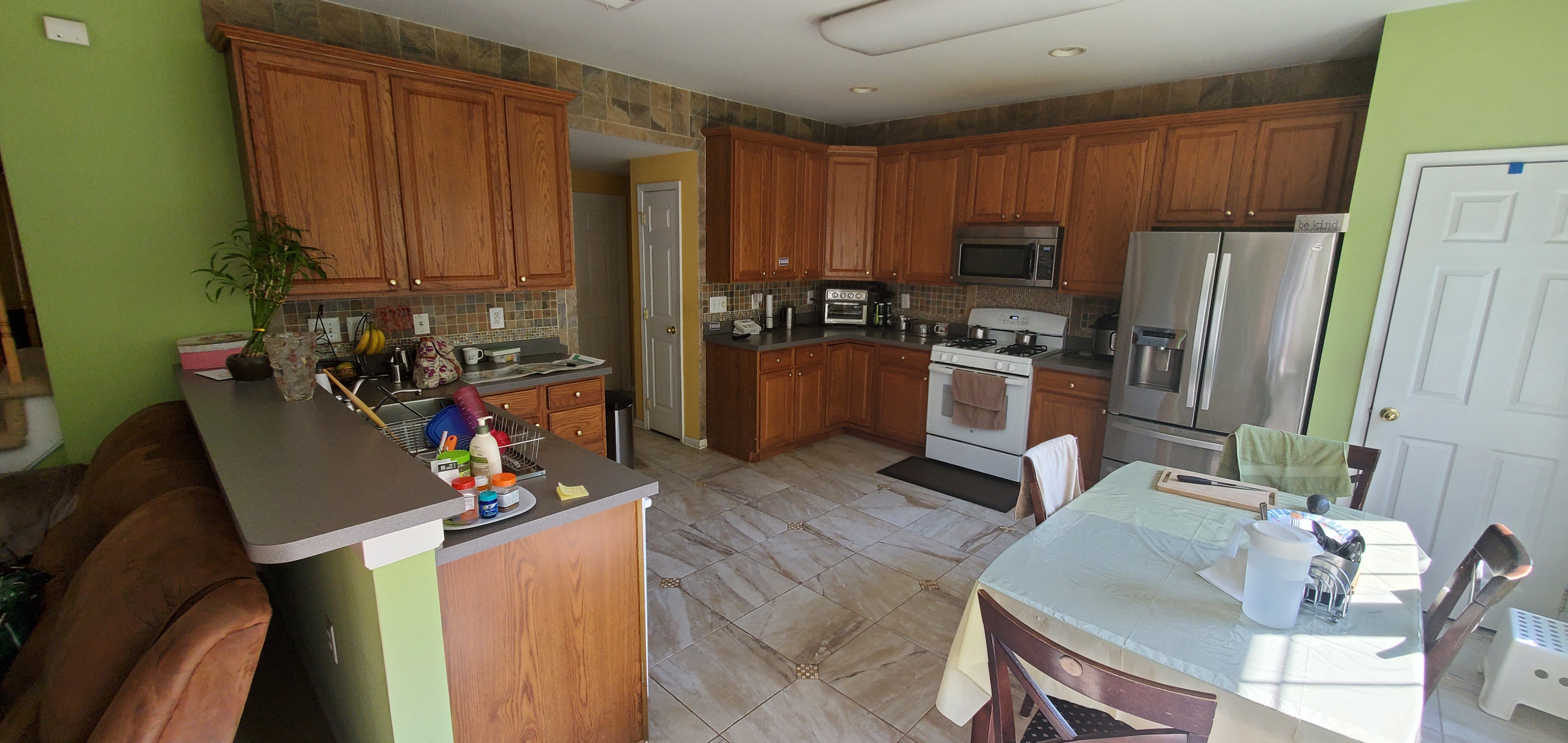In home kitchen design service