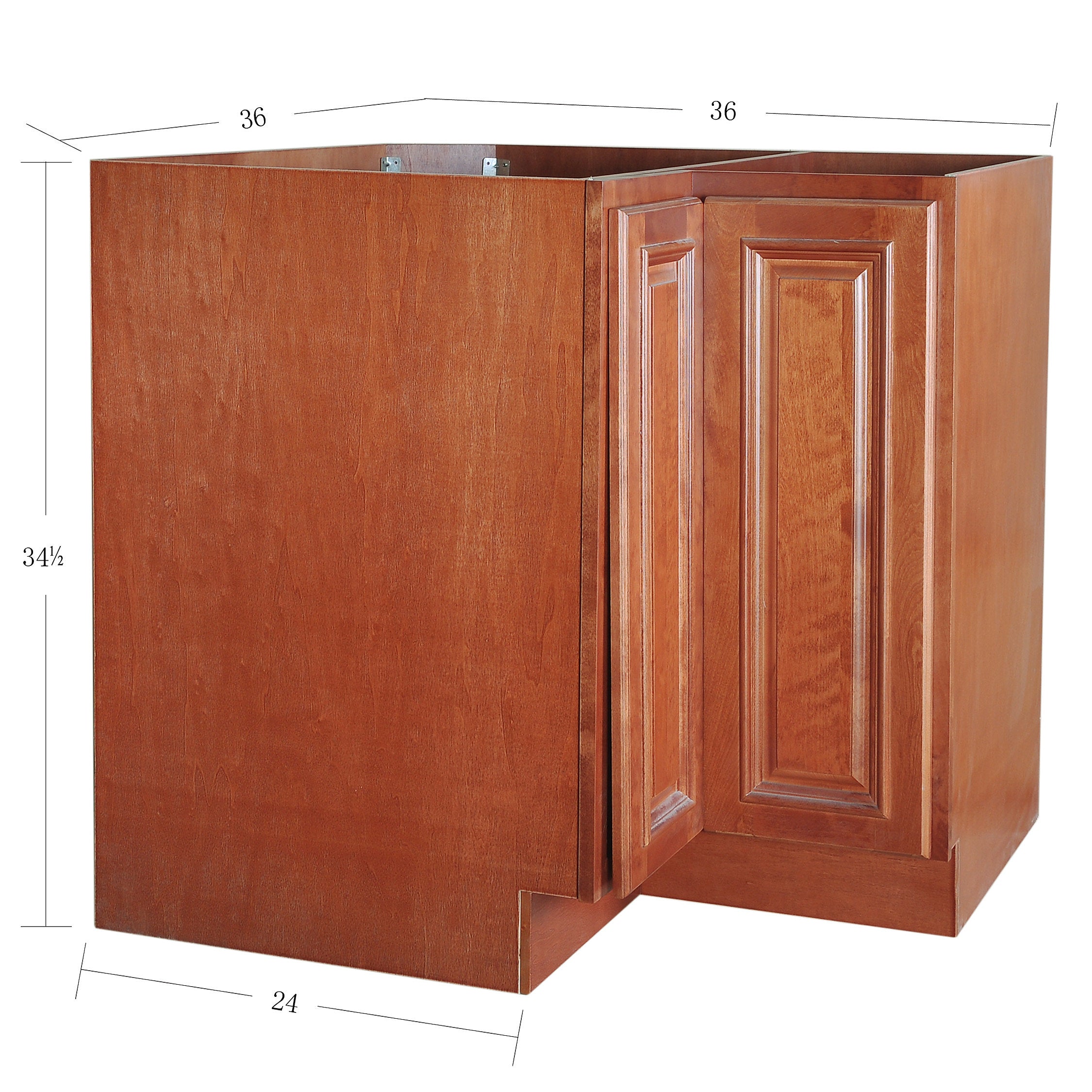 Wine Maple Base Lazy Susan 33-36”