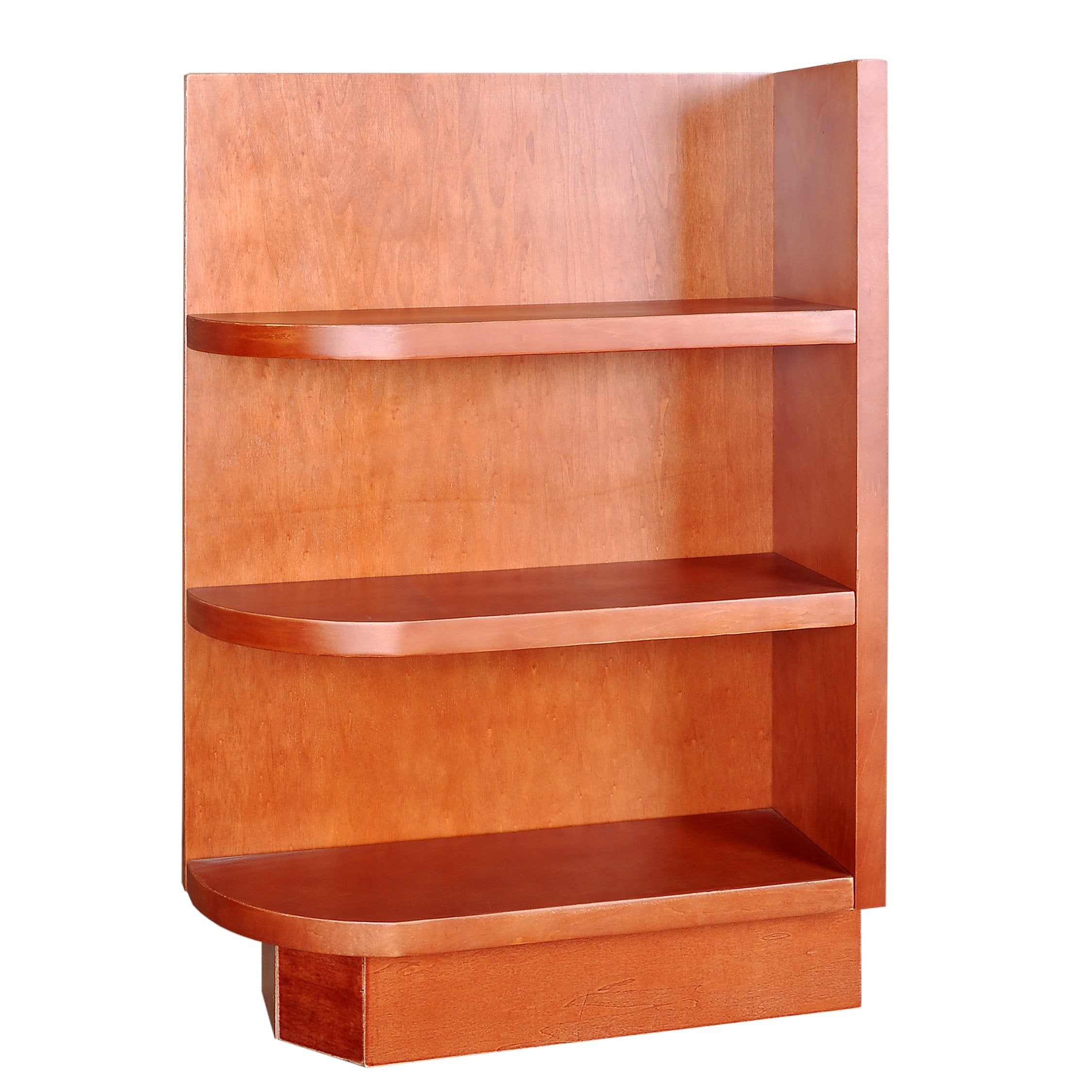 Wine Maple Base Open Shelf