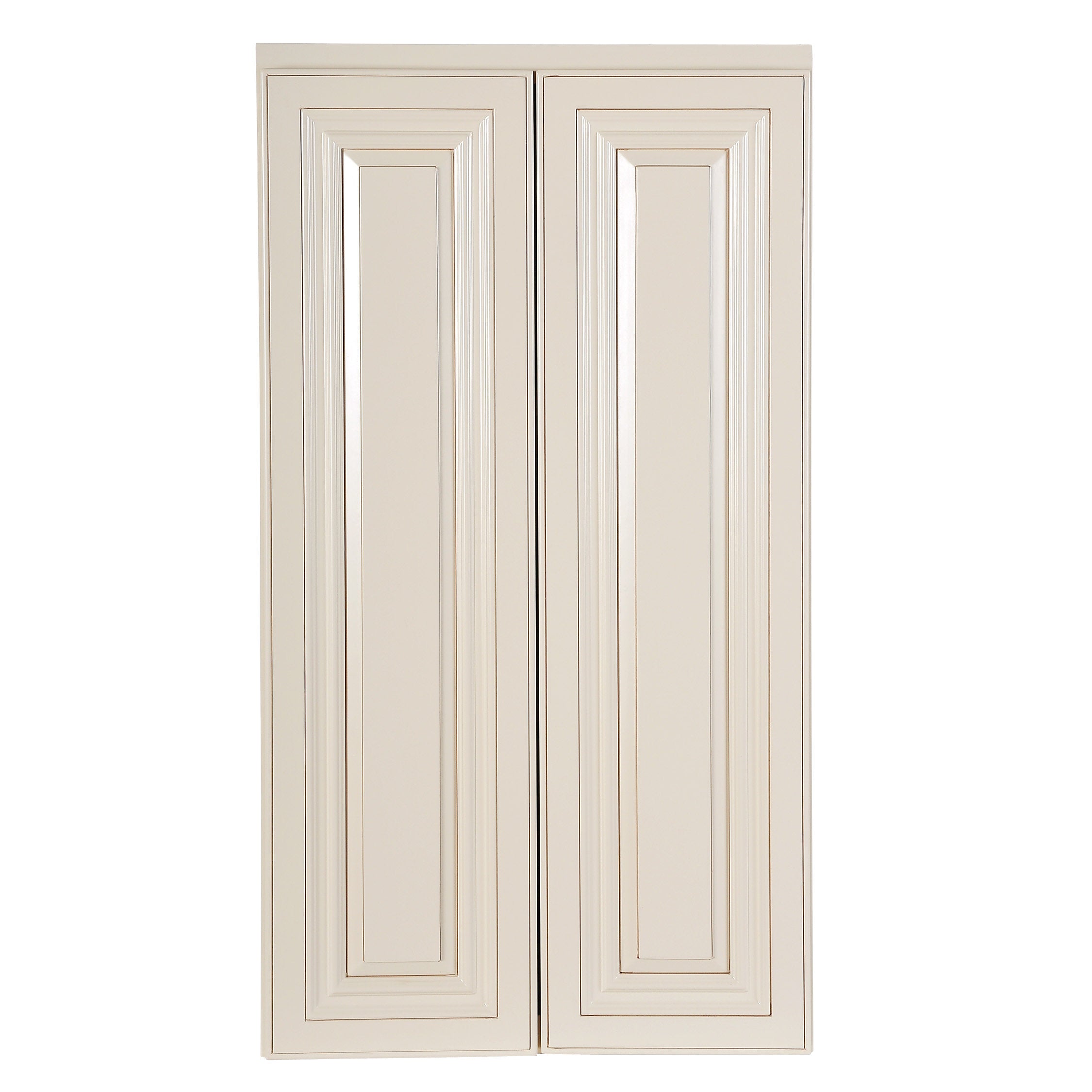 Cream White Wall Cabinet 12 Deep 39H@