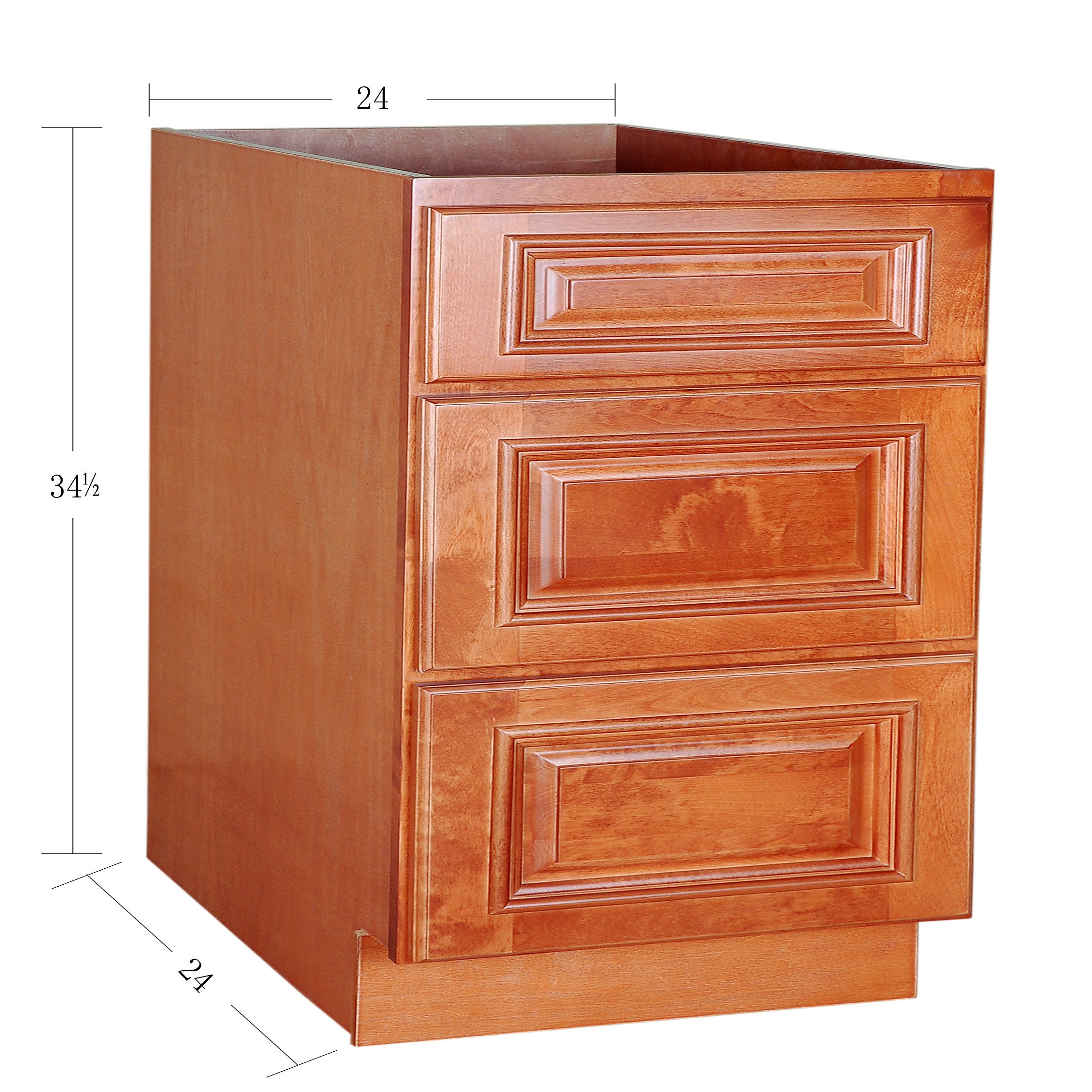 White Maple Drawer Base Cabinet 12-24