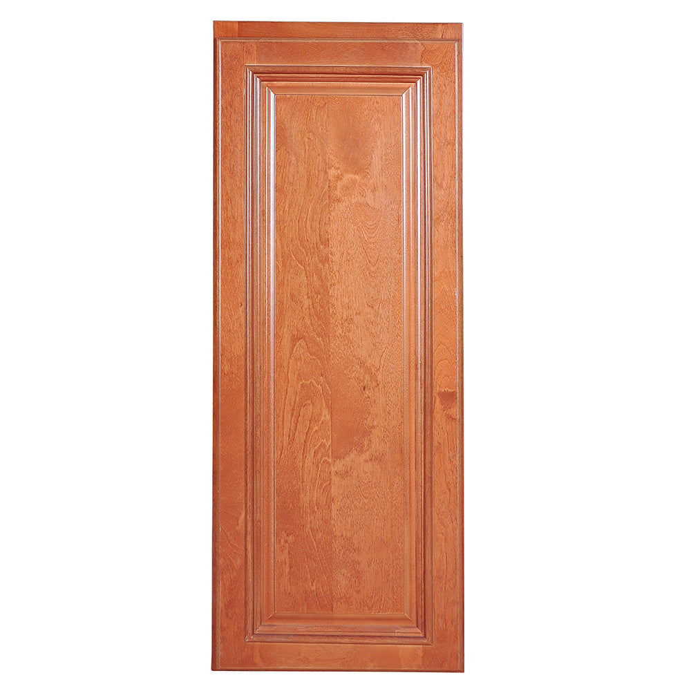 Wine Maple Single Door Wall Cabinet 12" Deep 39"H@