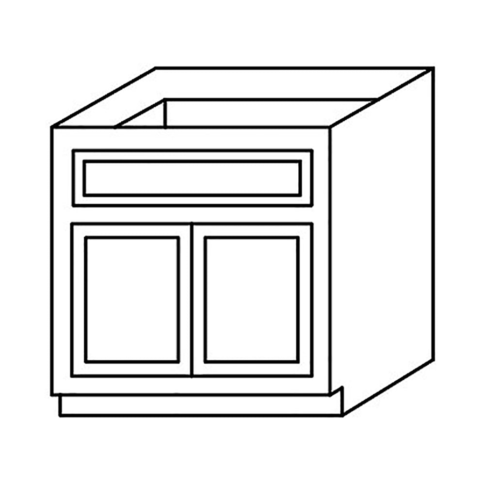 Shaker Espresso Base Cabinet 21-30@