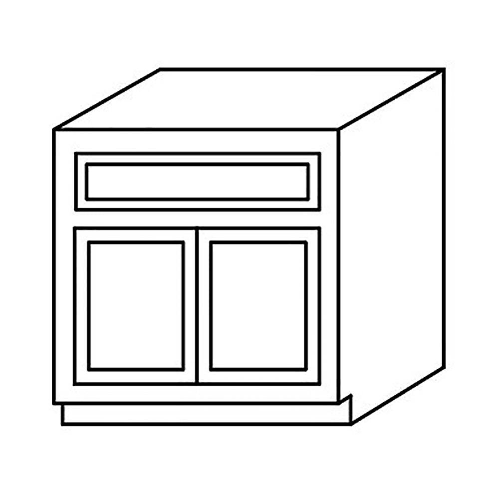 Misty Shaker Vanity Base 24-36@