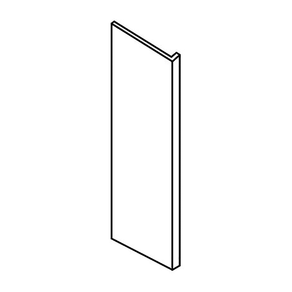 Shaker Espresso Refrigerator Panel@