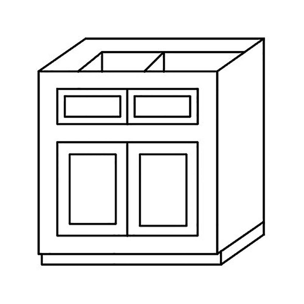 Shaker Espresso Base Cabinet 33-36@
