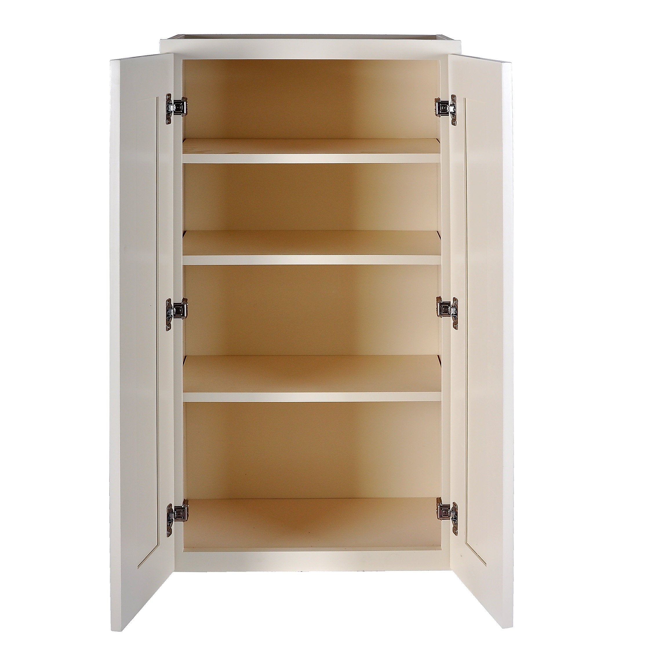 Cream White Wall Cabinet 12 Deep 39H@