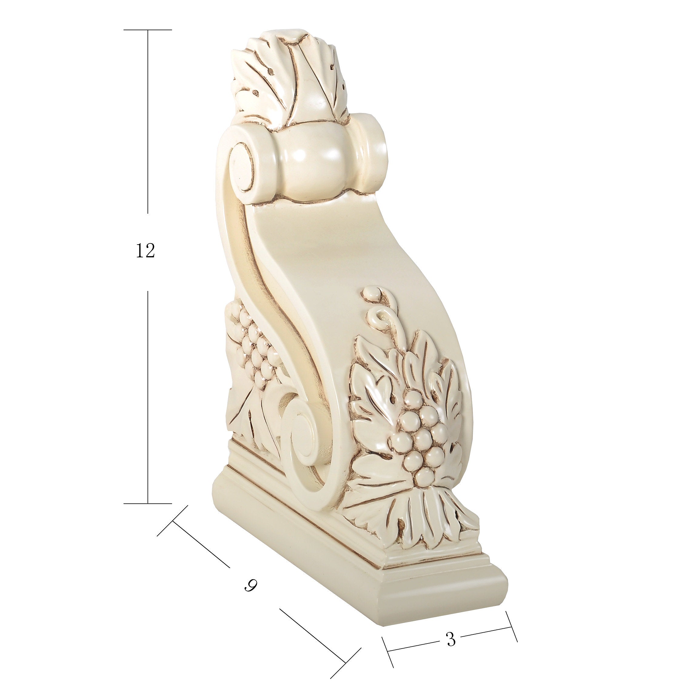 Cream White Corbel@