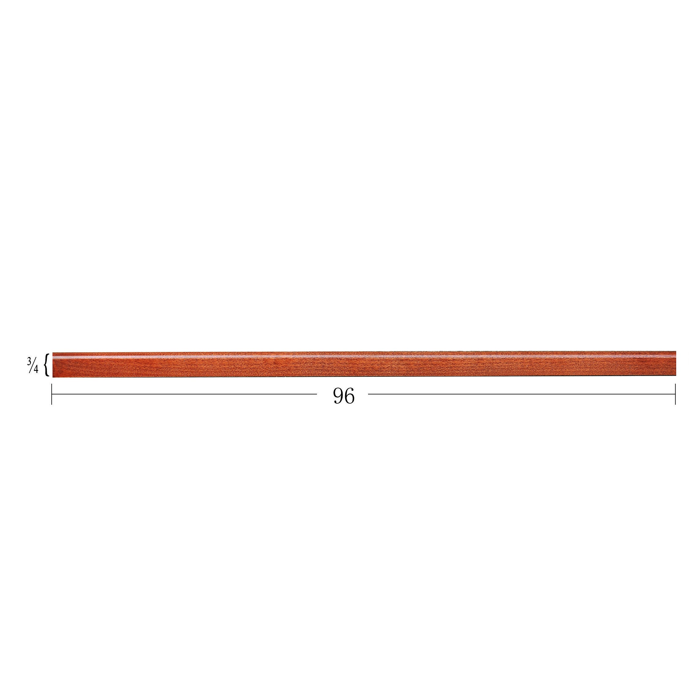 Wine Maple Scribe Molding