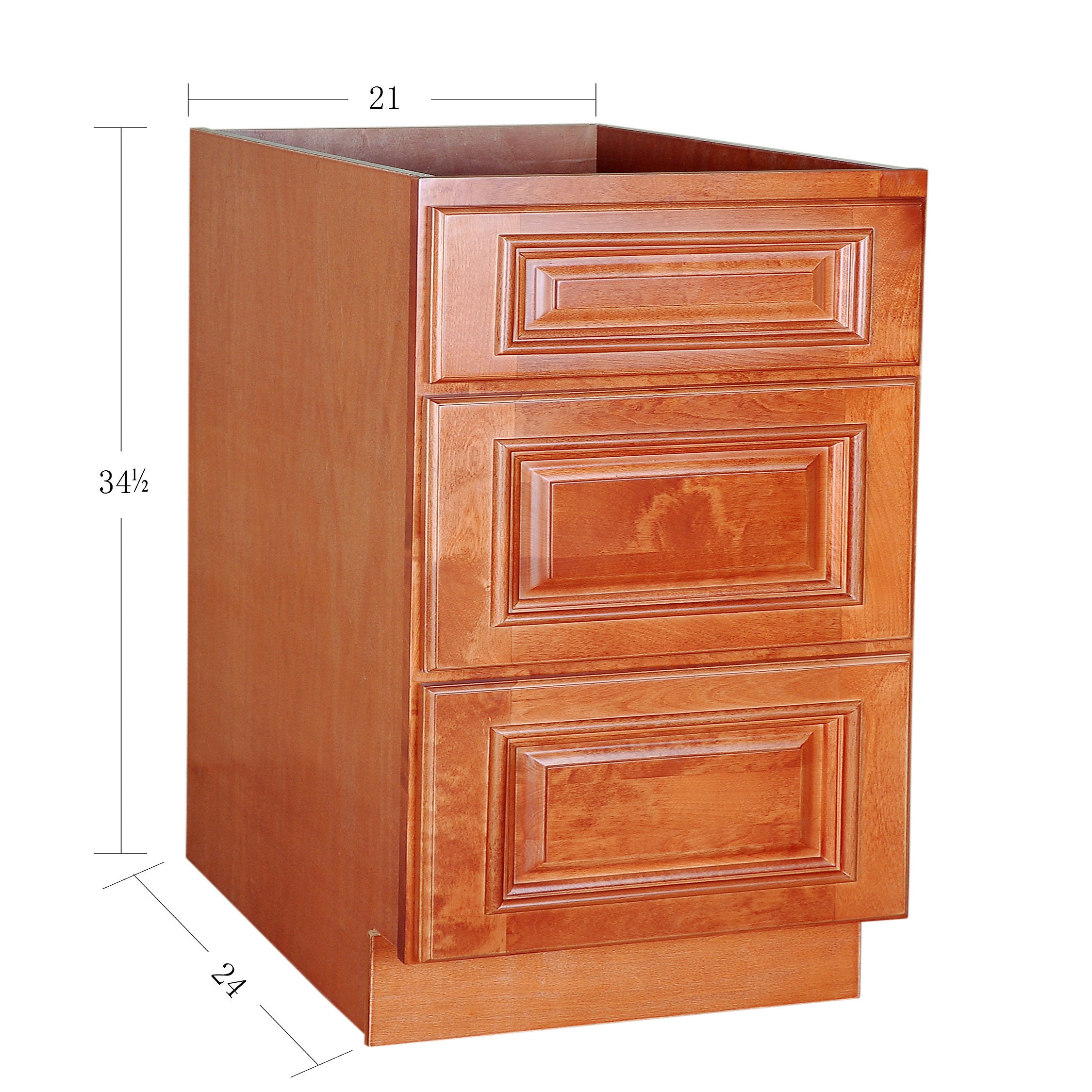 White Maple Drawer Base Cabinet 12-24