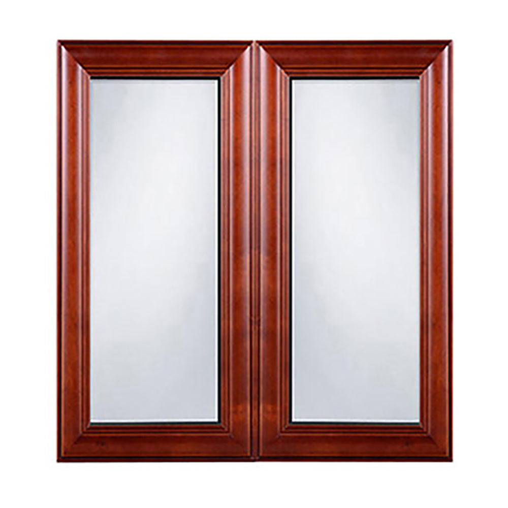 Cherry Maple Glass Door (Two Doors)@