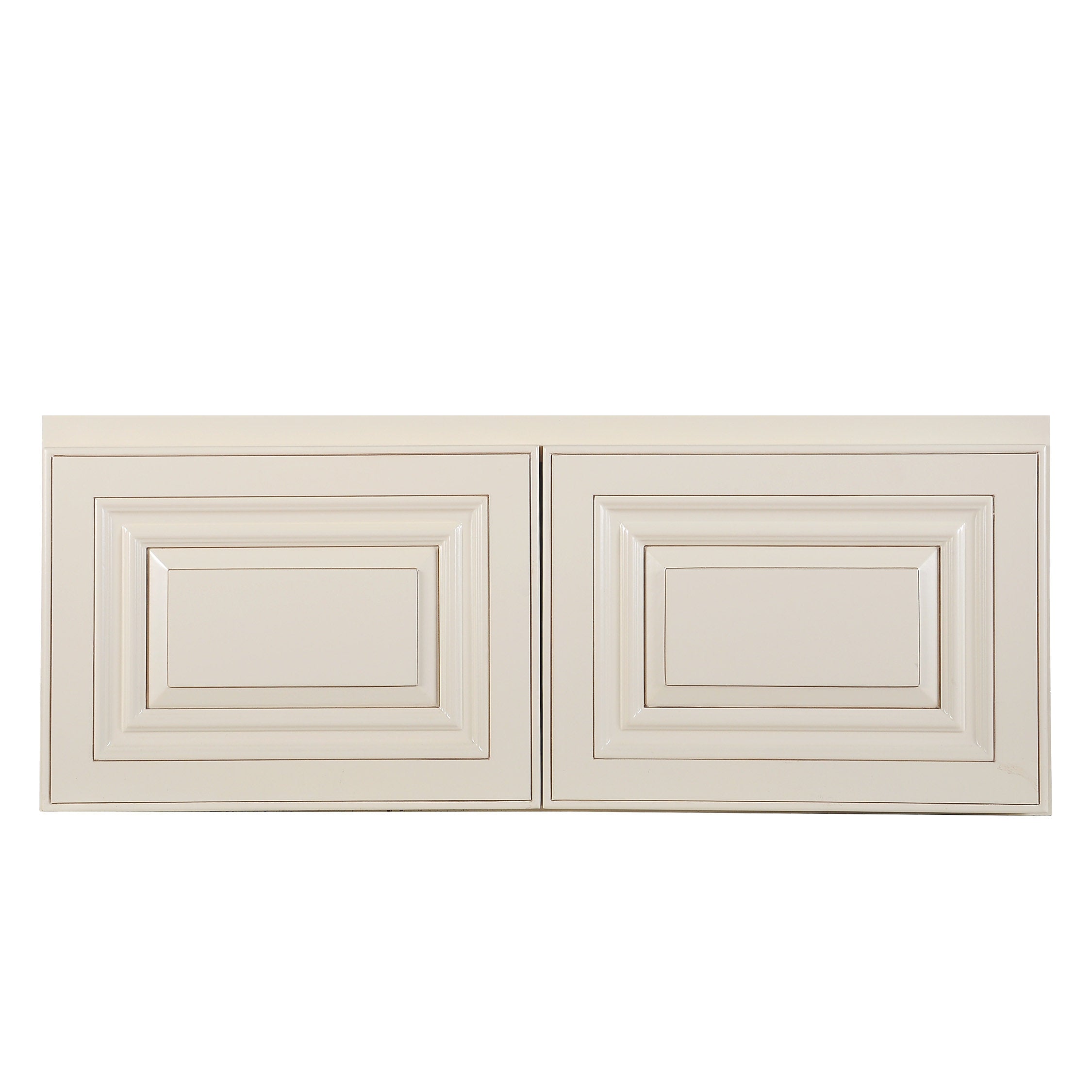 Cream White Wall Cabinet 12 Deep 12H@