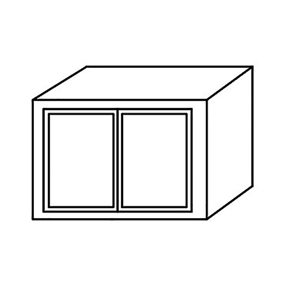 Shaker Gray Wall Cabinet 24" Deep 21"H@