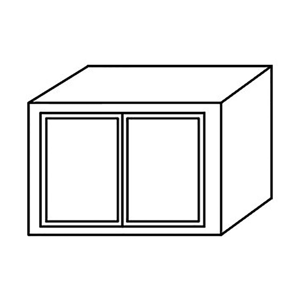Misty Shaker Wall Cabinet 24" Deep 21"H@