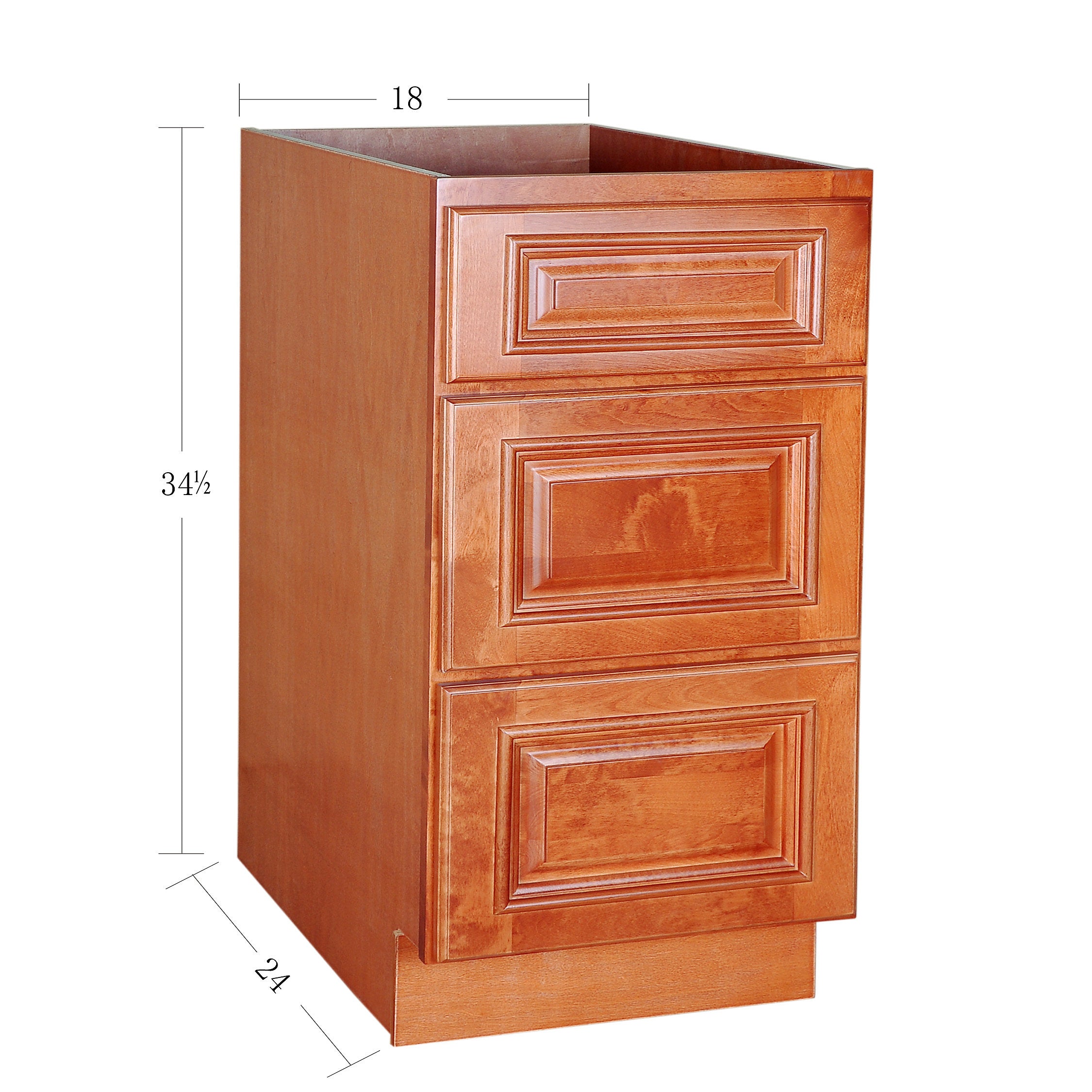 White Maple Drawer Base Cabinet 12-24