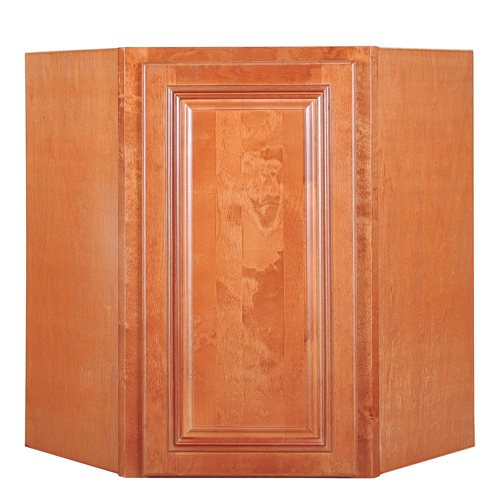 Wine Maple Wall Diagonal Cabinet