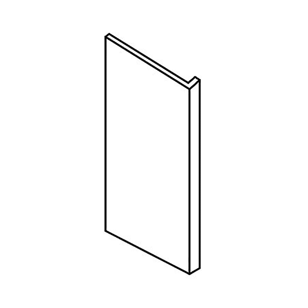 Shaker Espresso Dishwasher End Panel@