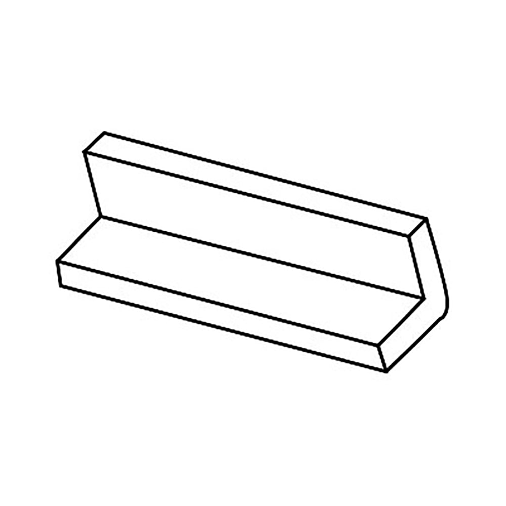 Shaker Gray Outside Corner Molding@