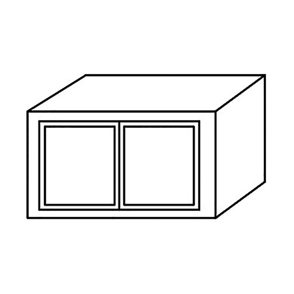 Misty Shaker Wall Cabinet 24" Deep 18"H@