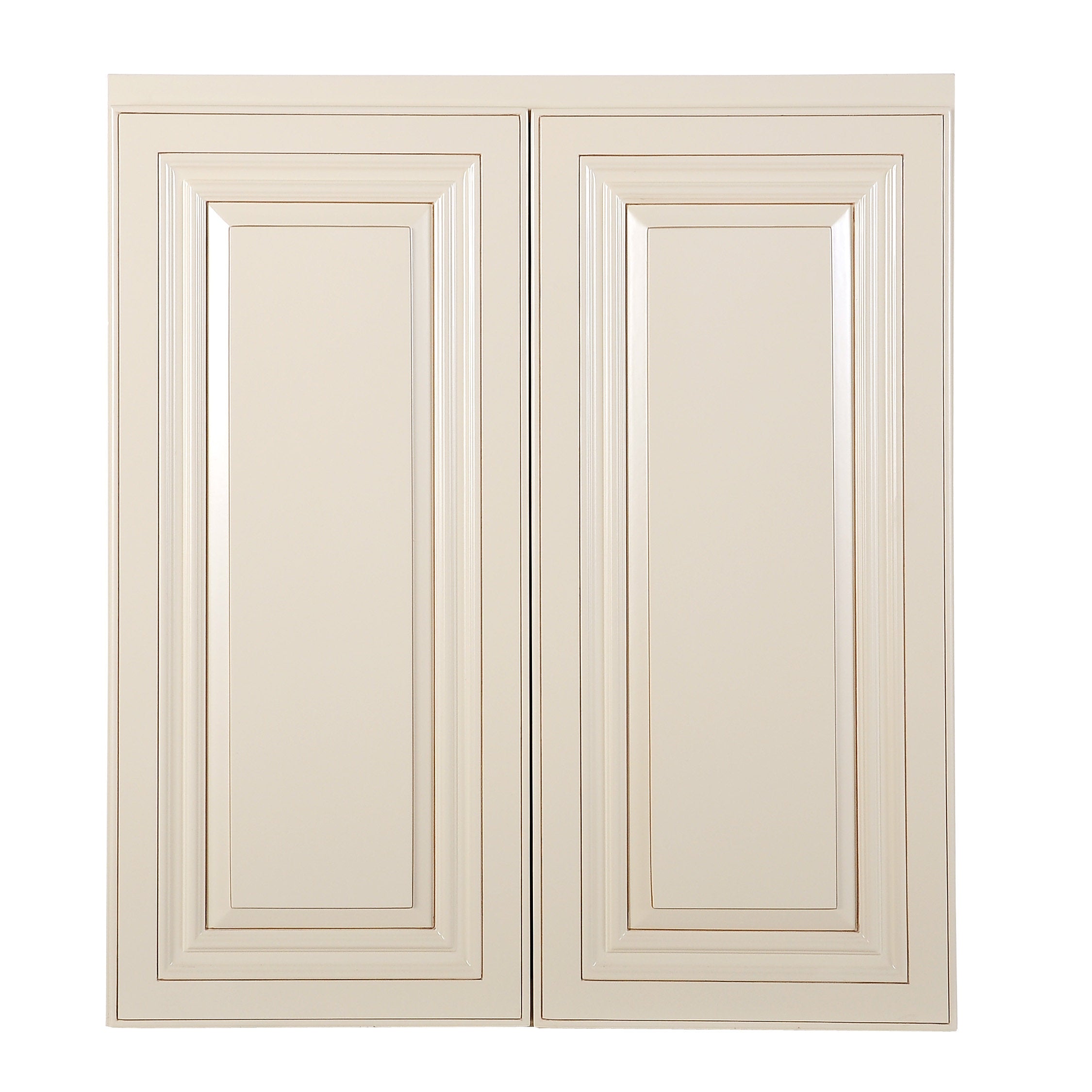 Cream White Wall Cabinet 12" Deep 30"H@